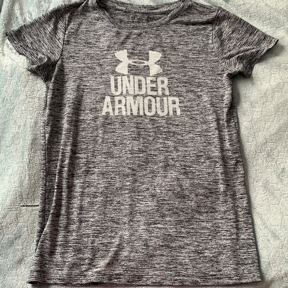Grey athletic tee
